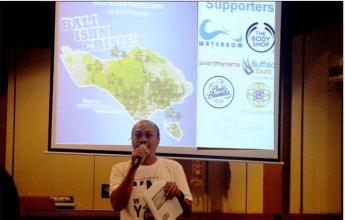 Bali tourism actors support water preservation