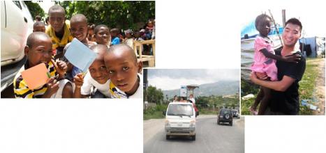 Scenery of Haiti in August 2011 